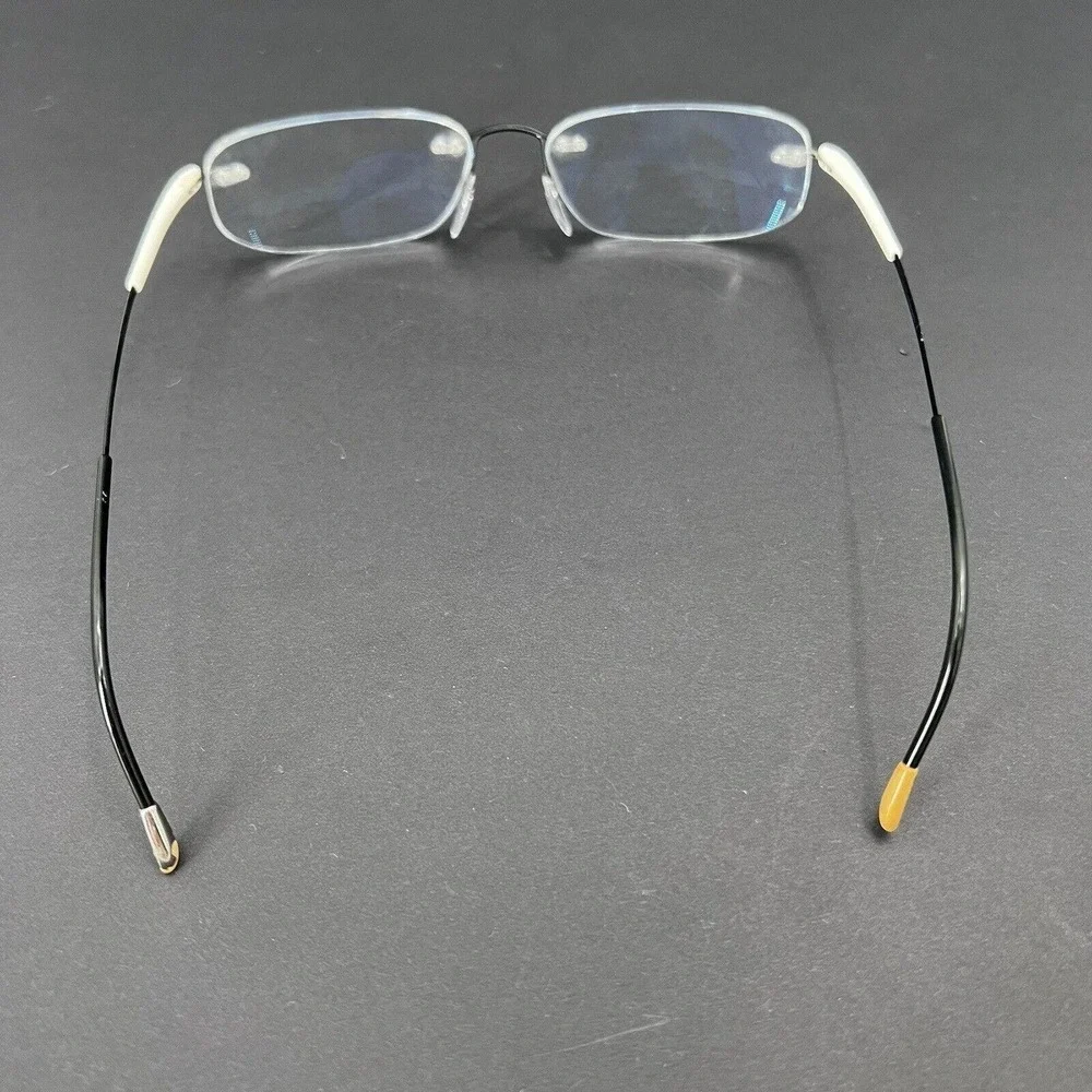 Silhouette Eyeglasses Rimless Frames Titanium White / Black
